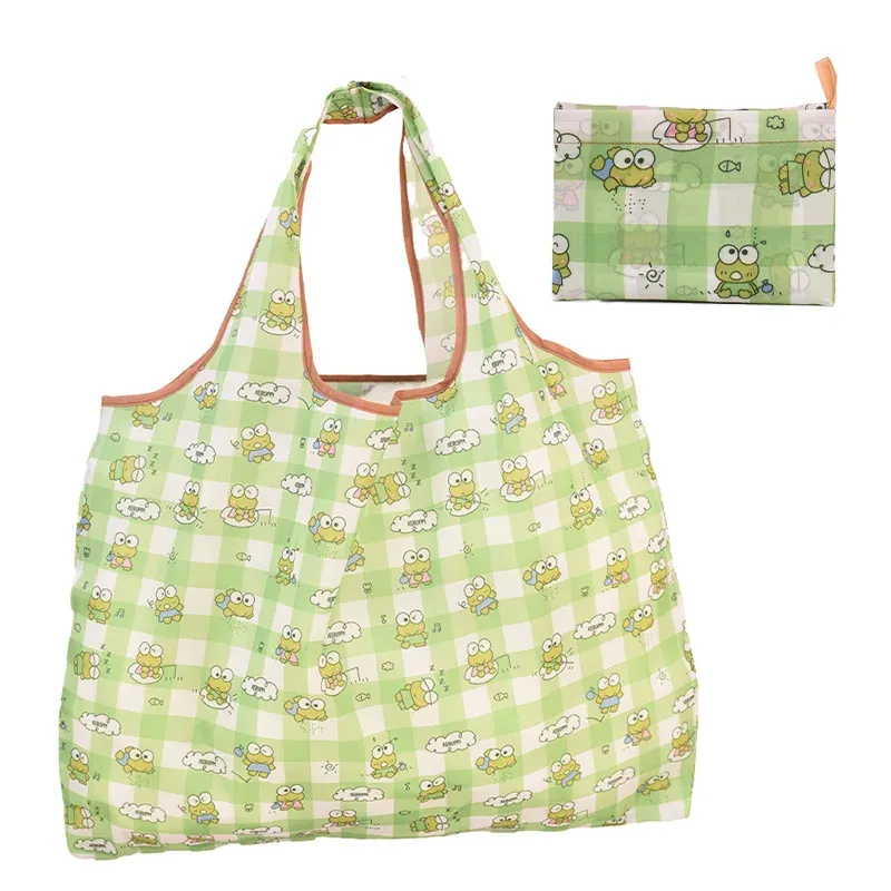 Multiple Styles Size Folding Shopping Bag Environmental Protection Large Capacity Lightweight And Portable Storage Bags_voghion.com