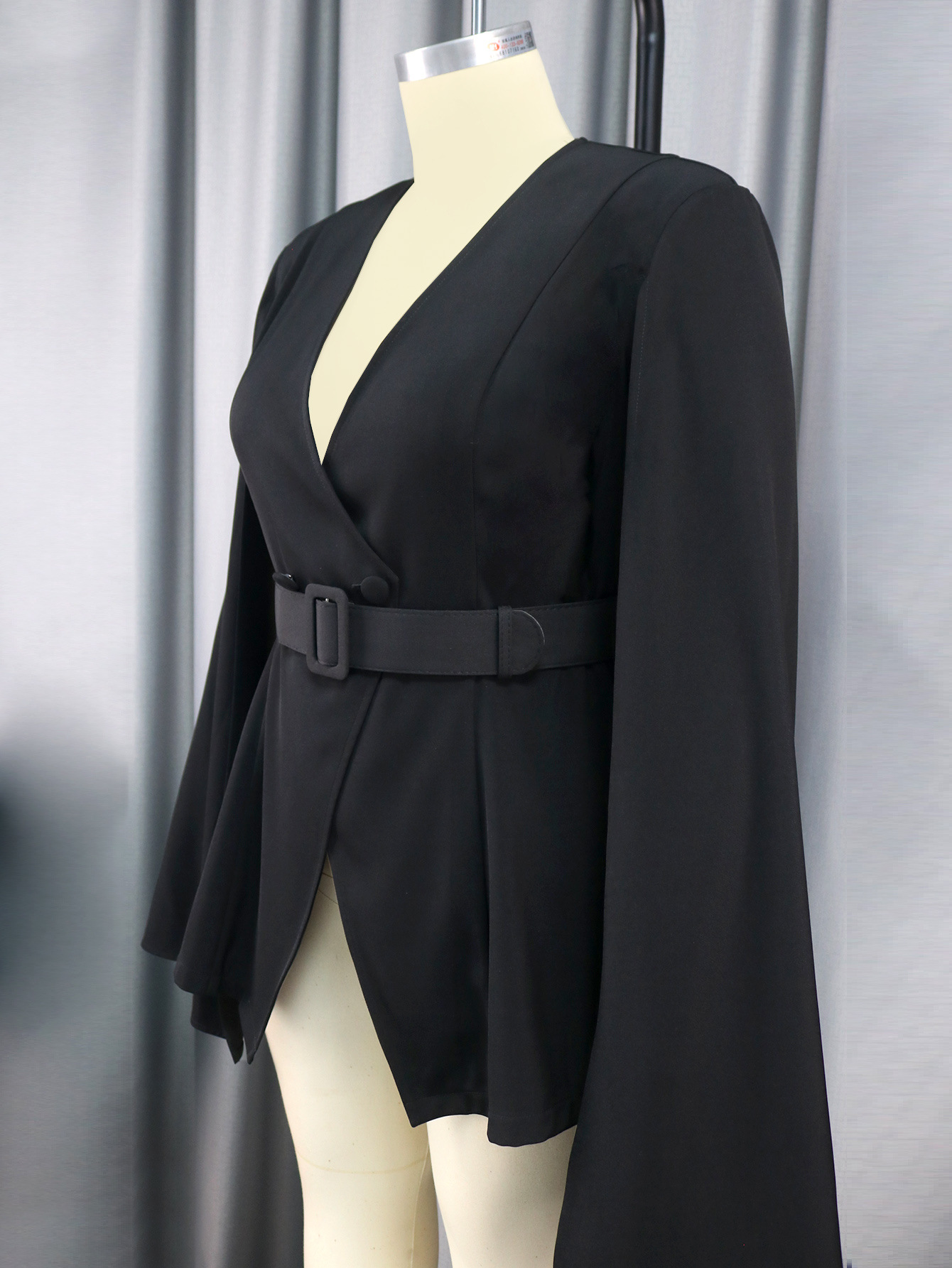 Women's long sleeve small suit fat MM workplace commuting women's clothing Suit coat_voghion.com
