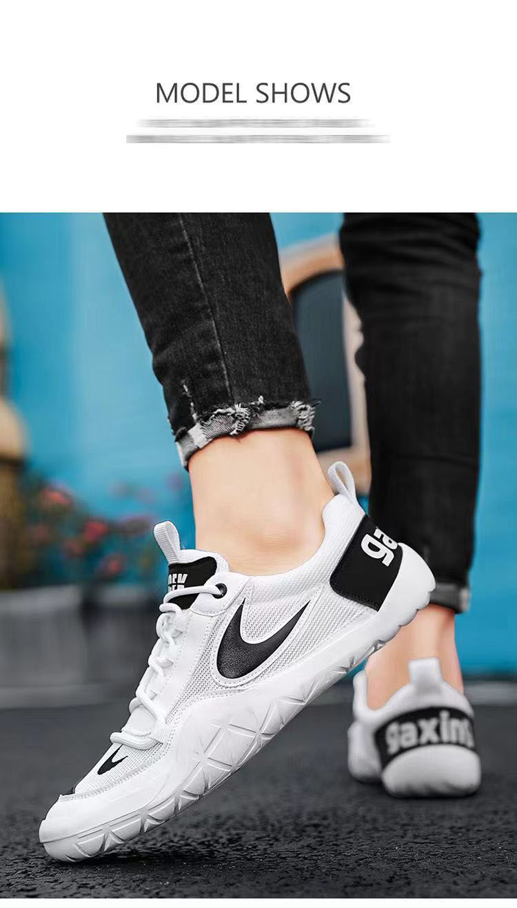 Chaussures de sport légères et respirantes en maille pour hommes, coupe basse, fines, décontractées, semelle souple, printemps_voghion.com