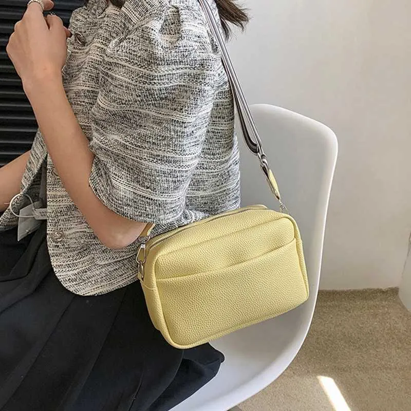 Borsa a tracolla piccola in pelle PU, design femminile, borse e borsette per donna, borse a tracolla alla moda per telefono cellulare_voghion.com