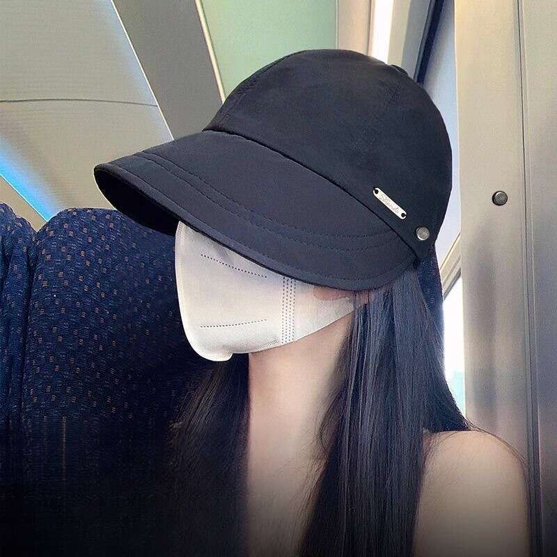 fisherman Hat, Women's Spring And Fall Sunscreen, UV Protection, Foldable Sun Hat_voghion.com