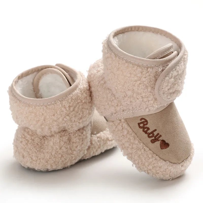 Warm Infant Toddler Crib Snow Boots Soft Comfortable Little Kids Anti-Slip Socks Littlesprouts Newborn Baby Shoes_voghion.com