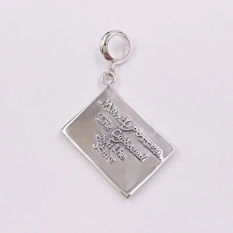Hot Charms Schmuckherstellung Hary Poter Letter Sterling Silber Paare Armbänder Initial Halsketten für Frauen Männer Mädchen Jungen Sets Armreif_voghion.com