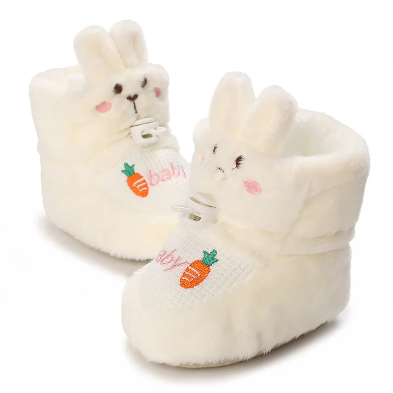 Chaussons bébé doux antidérapants pour l'hiver bottines bébé_voghion.com