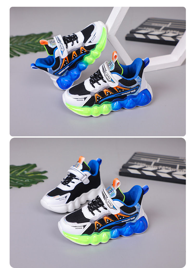 Sports 2024 Spring Autumn New Mesh Breathable Men's and Children's Shoes, Lightweight Soft Sole Running Shoes for Senior_voghion.com