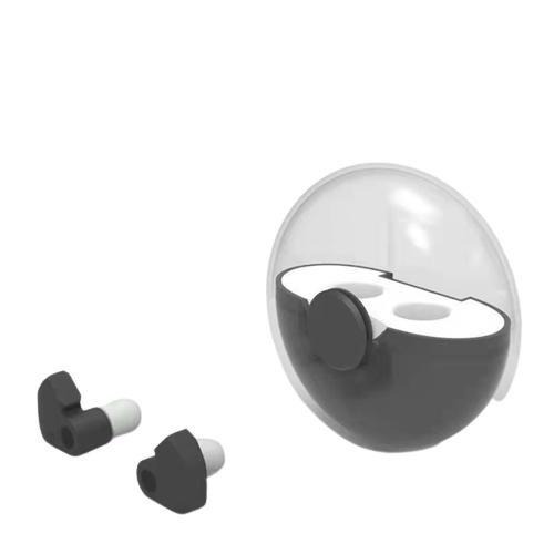 Silicone Earplug Sleep Noise Ear Canceling Reduction Plug Tapones Para Dormir Anti Snore Soundproof Black Earplugs For Sleeping_voghion.com