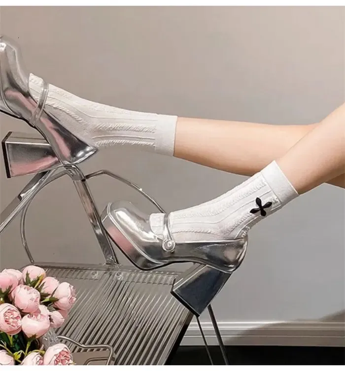 Platform pumps mary janes met blokhak voor dames_voghion.com