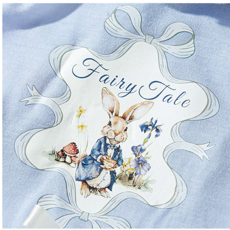 Lente en zomer puppy cartoon print kant kraag tractie vest kleine teddybeer huisdier hond kleding_voghion.com
