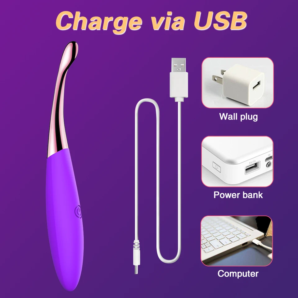 Leistungsstarker Finger-vibrator Für G-punkt- Und Klitorisstimulation_voghion.com