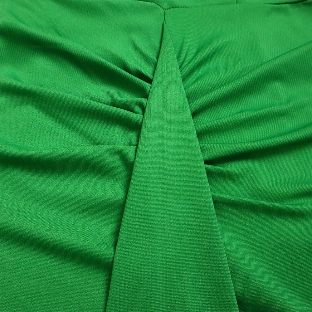 Abito da donna con maniche a cinque quarti, temperamento alla moda, borsa slim fit, natica, abito taglie forti_voghion.com