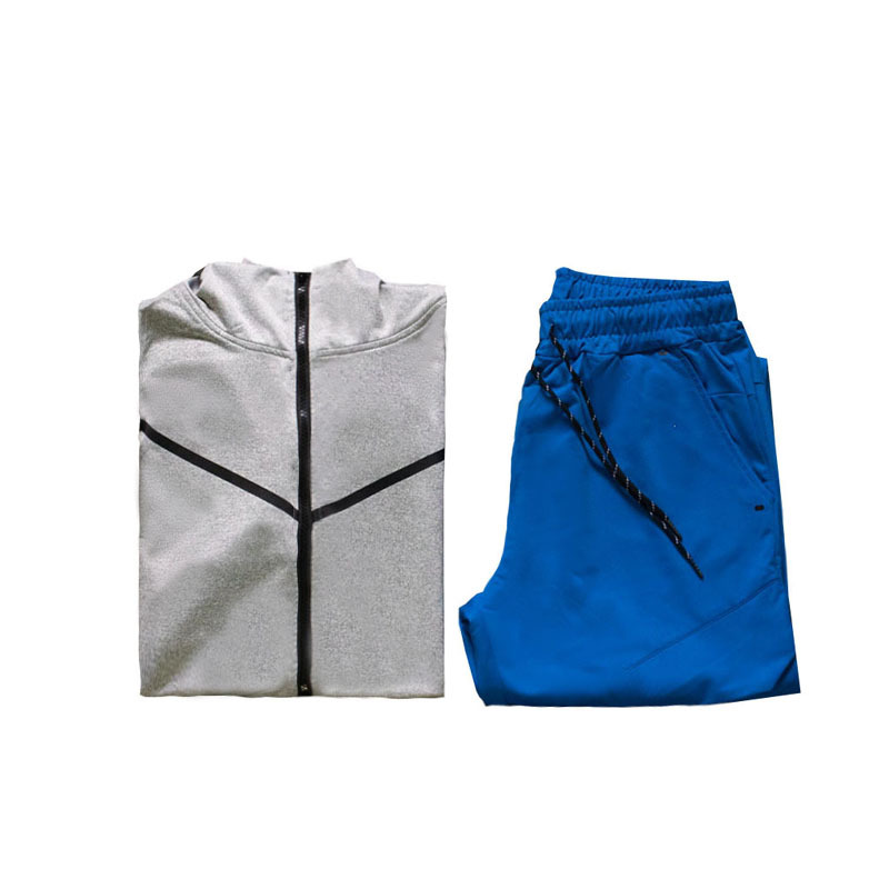 Men's Clothing men's casual men's wear spring and autumn sportswear sweatshirt sports suit two piece boutique_voghion.com