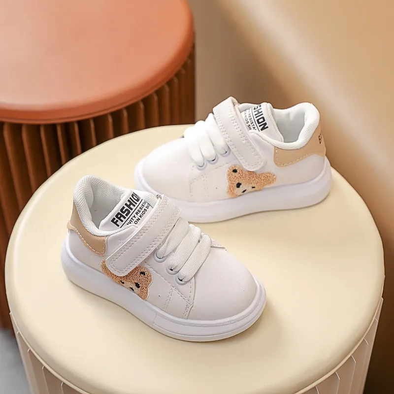 Børn 2024 Forår Efterår Børnesneakers Drenge Sport Mode Søde Dyr Piger Småbørnssko Træningssko Størrelse 21-30_voghion.com