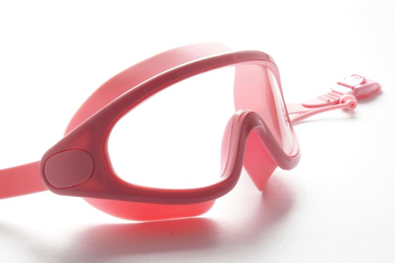 Schwimmen Erwachsene große rahmen galvanisierte wasserdichte anti-beschlag einteiliges ohrstöpsel Große vision schutz schwimmen_voghion.com