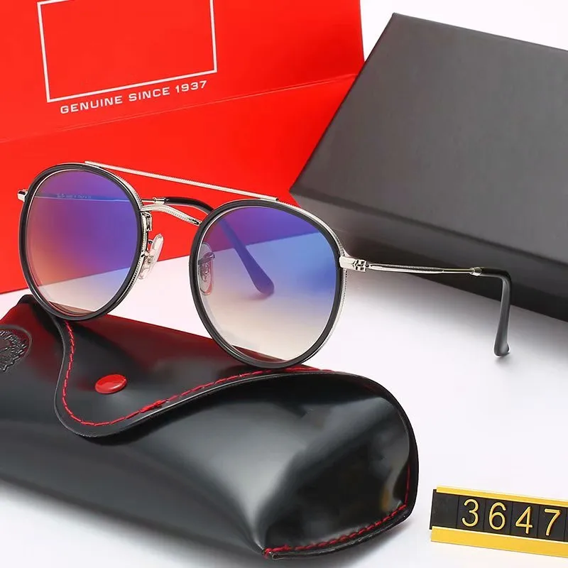 24ss Sunglasses Brand Designer Classic Round Polarized Driving Eyewear Metal Gold Frame Sun Glasses Men Women Polaroid_voghion.com