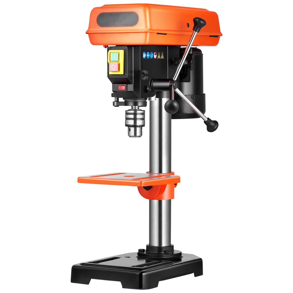 Benchtop Drill Press With Led Light And 5 Speed Motor_voghion.com