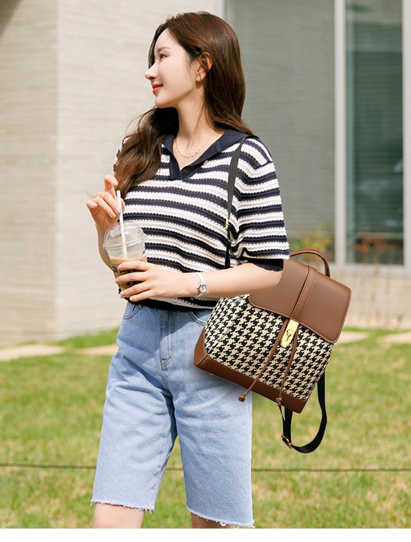 Korean style women's fashionable all-match portable mom 2023 autumn and winter new shoulder bag large capacity backpack_voghion.com