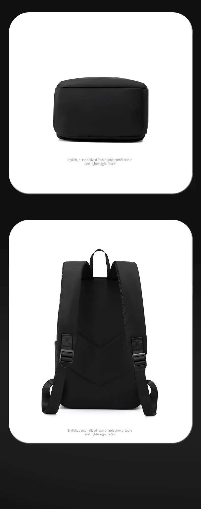 Mini sac d'école léger pour homme et femme, sac à dos de sport, de voyage court, grande capacité, couleur unie, petit_voghion.com