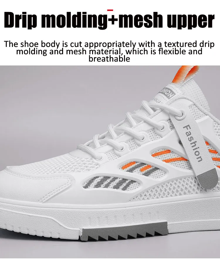 Breathable Mesh Running Shoes For Men Versatile Casual Sneakers_voghion.com