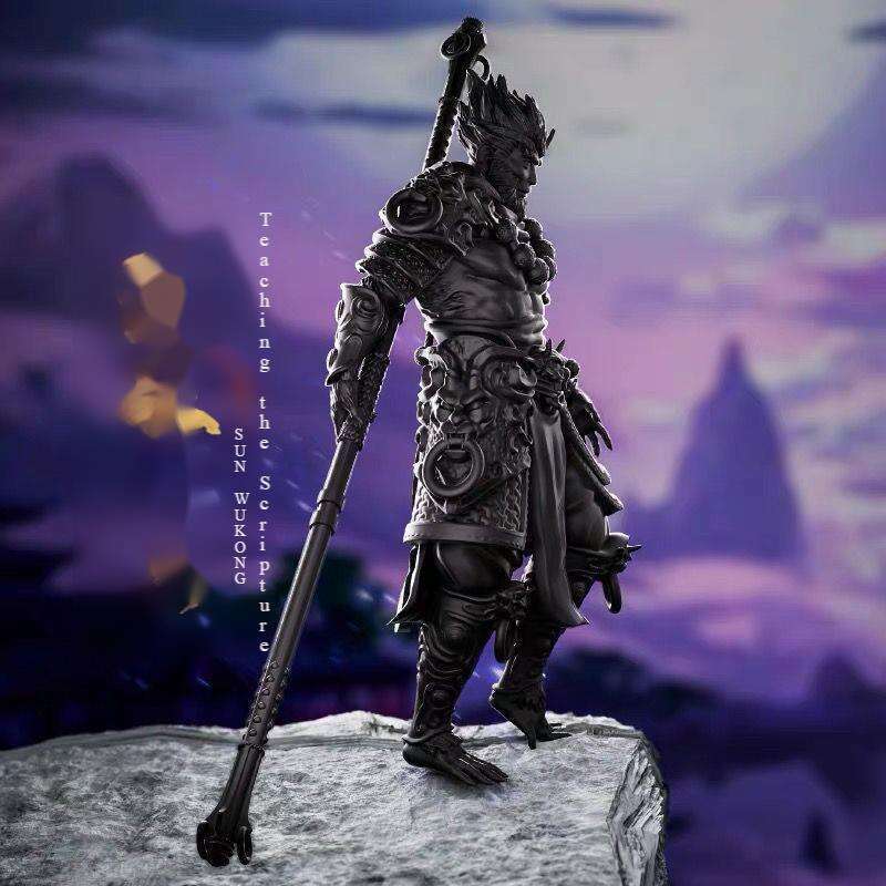 Melnās spēles mitoloģija Sun Wukong Desktop Ornament Duel Sakauj Budas automašīnu Qi Tian Da Sheng_voghion.com
