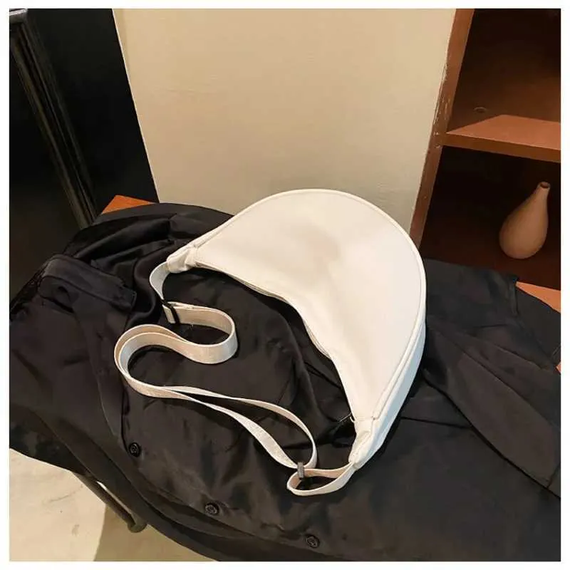 Einfaches Design Damen Umhängetasche Mode Damen Nylon Hobos Kleine Schultertaschen Vintage weibliche Mädchen Geldbörse Tuch_voghion.com