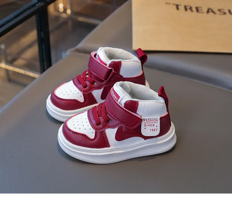Kids Basketball For Children High Top Trainers Boys And Girls Littlesprouts Sport Running Sneakers Enfant Toddler Baby_voghion.com