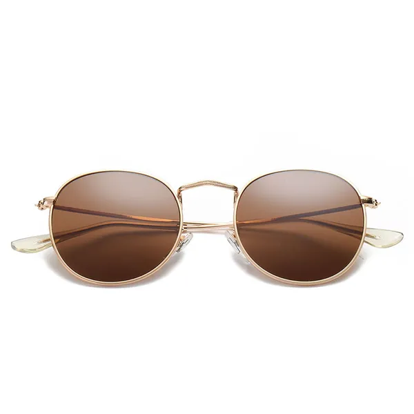 Männer Retro Klassesch Mark Frae Sonnebrëller Designer Brillen Ray Metallrahmen Bans Designer Sonnebrëller Fra ML 3447 3548_voghion.com