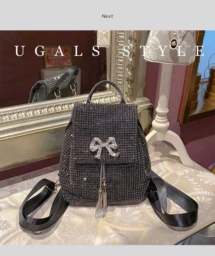 Sac d'école Rhie Dia Sac à dos décontracté et polyvalent de grande capacité Design original tendance C241217_voghion.com