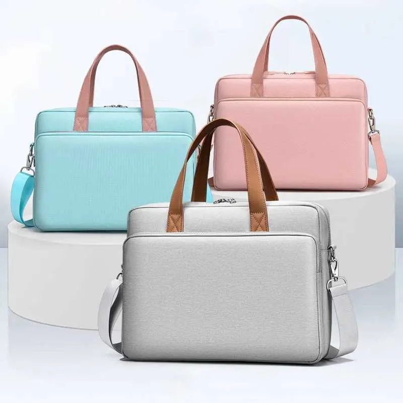 Stoßfeste Messenger-Laptoptasche 141516 Zoll Handtasche Aktentasche Mann Dame Schultertasche für Buch Notebook Tablet PC Ba241101_voghion.com
