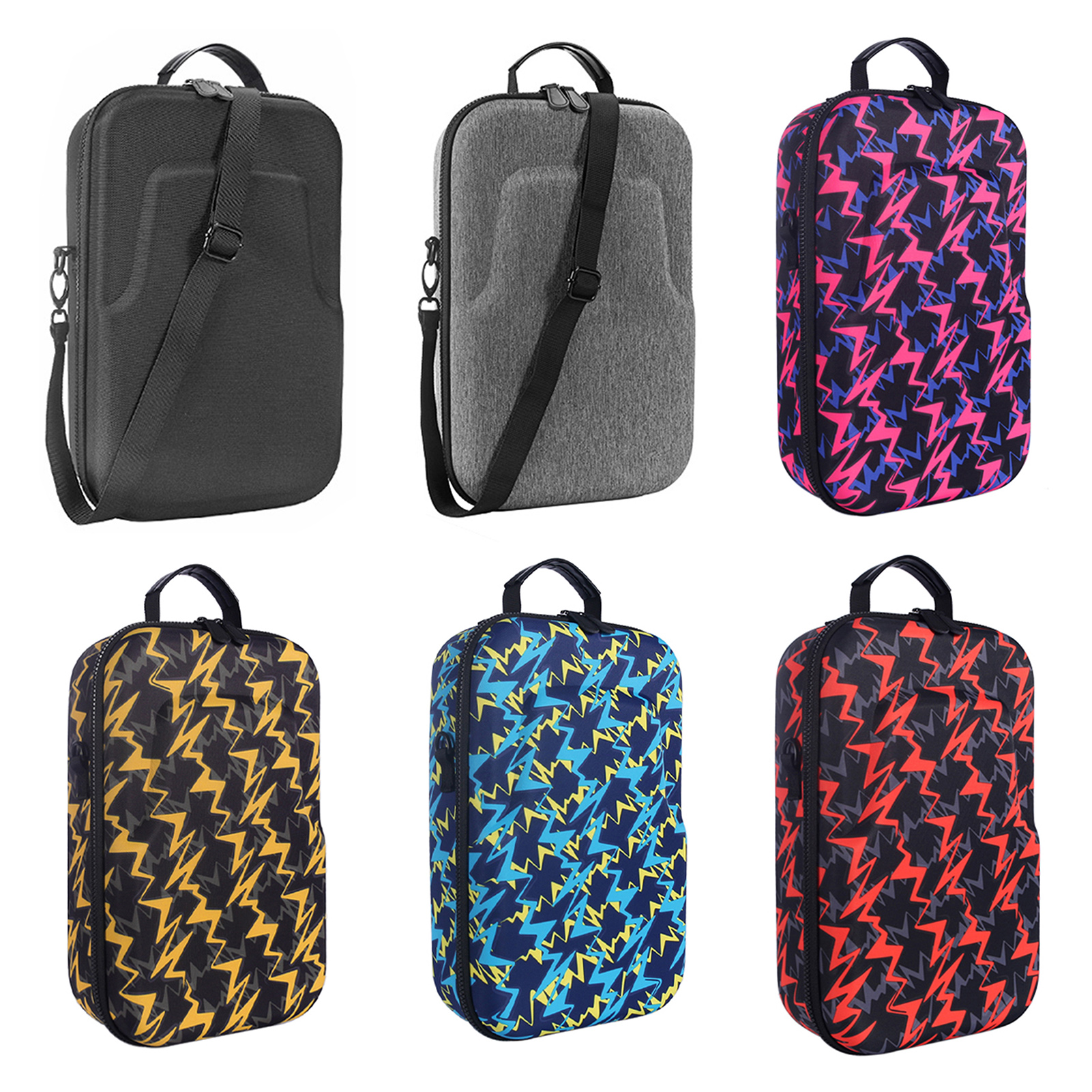 Hart EVA Reesbeutel fir Oculus Quest 2 VR Headset, portabel a praktesch Tragetasche, VR Headset Controller Accessoiren_voghion.com