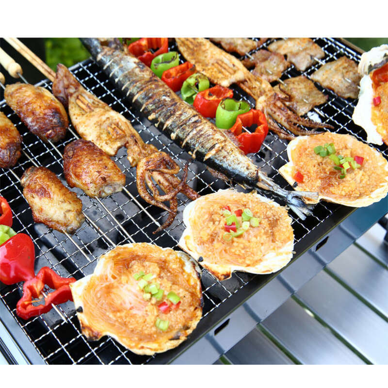 Suport pentru grătar, cărbune de uz casnic pentru 3-5 persoane, grătar portabil pentru carne îngroșată, set complet de unelte pentru grătar_voghion.com