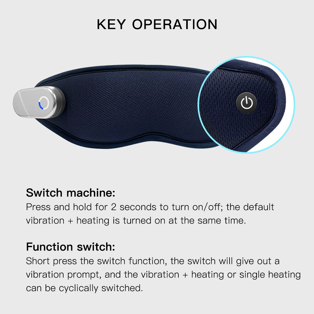 Electric Heating Eye Mask Vibration Eye Massager Cool Hot Compress Sleeping Mask Relieve Eye Fatigue Dry Eyes Eyeshade Blindfold_voghion.com