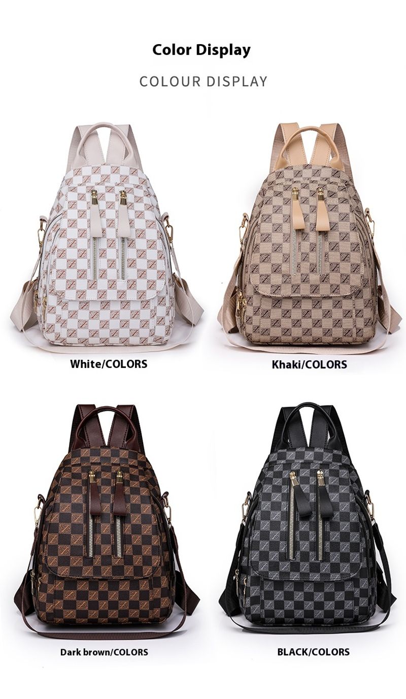 British New Fashion European American Style Retro And Trendy Bra Bag Dual-use Women's Backpack_voghion.com