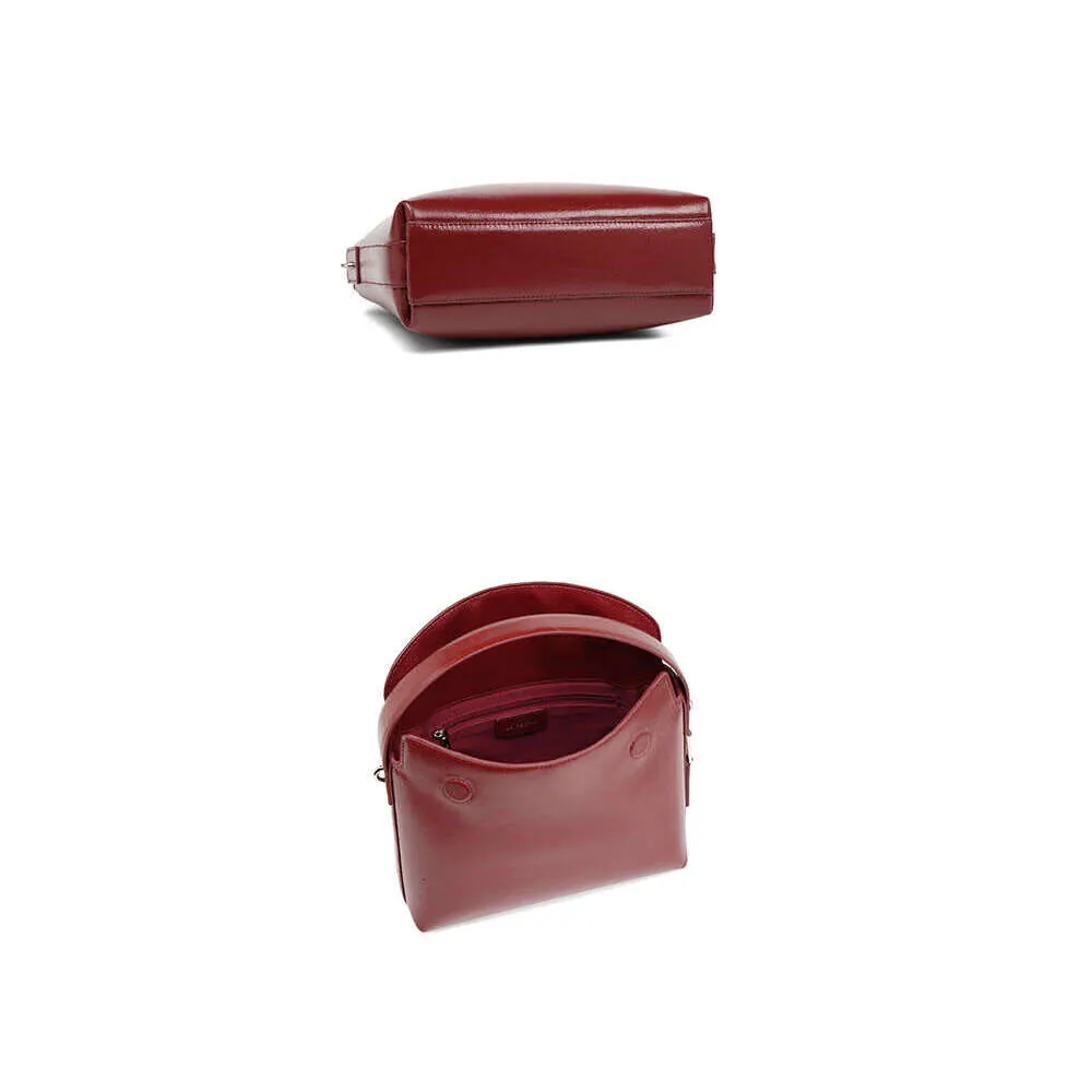 LA FESTIN Original 2023 Neue Handtasche Damen Schulter Crossbody Damen Leder Tragbare Eimer Marke Tasche_voghion.com