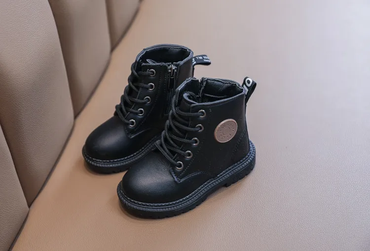 Kids Fashion Casual Toddler Boys Girls Autumn Winter Leather Littlesprouts Boots Children Running Sport Snow Shoes Sizes_voghion.com