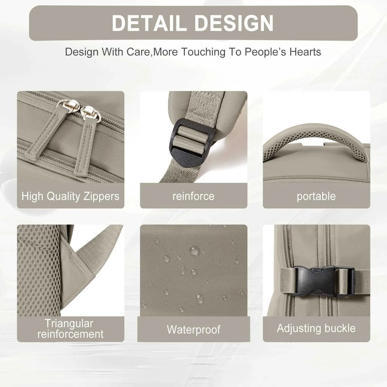 15,6 Zoll Laptoptasche für Herren, Executive Work, Ryanair, 40 x 20 x 25, vakuumverpackter Reiserucksack, Rucksack für Kurzreisen, C241031_voghion.com
