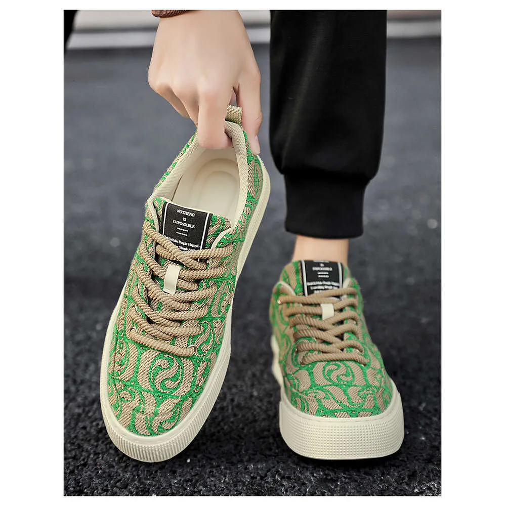 New Design Men Sports Casual Style Canvas Shoes Versatile Trendy Breathable Comfortable Free Shipping Size_voghion.com