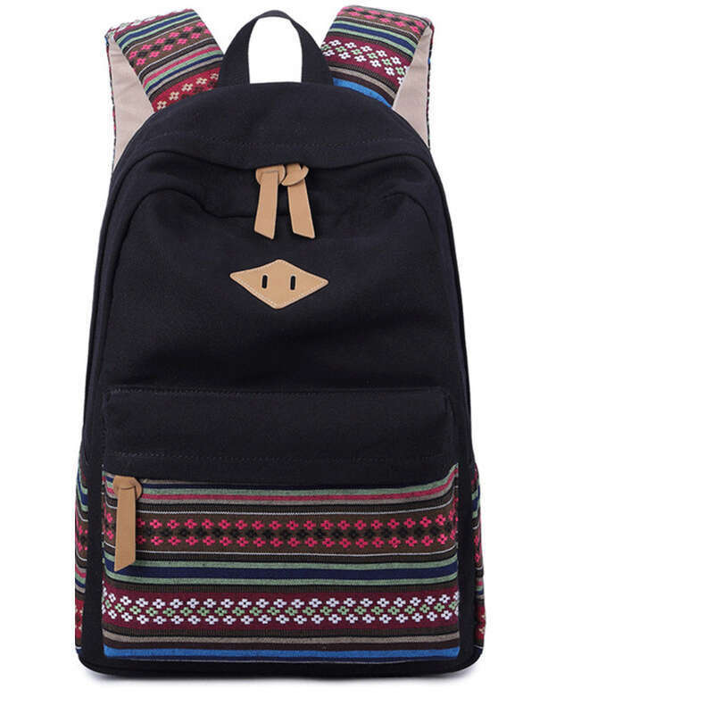 Women's Backpack Casual College Style Student Travel Rucksack_voghion.com