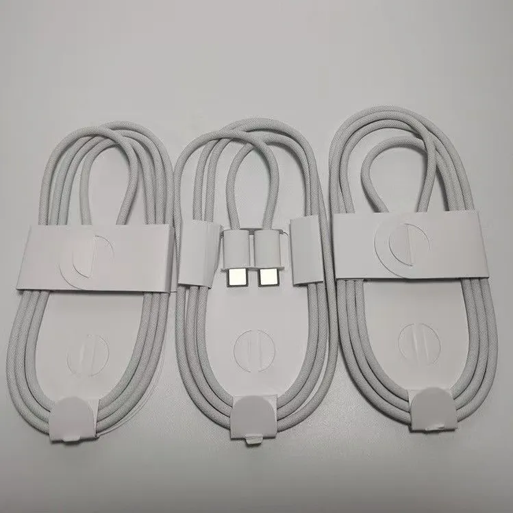 60W PD Cables For 16 Pro Max Plus Fast 1m 3FT USB To Type C Braided Charging Cords Quick IPhone Charger Cord Data Cable_voghion.com