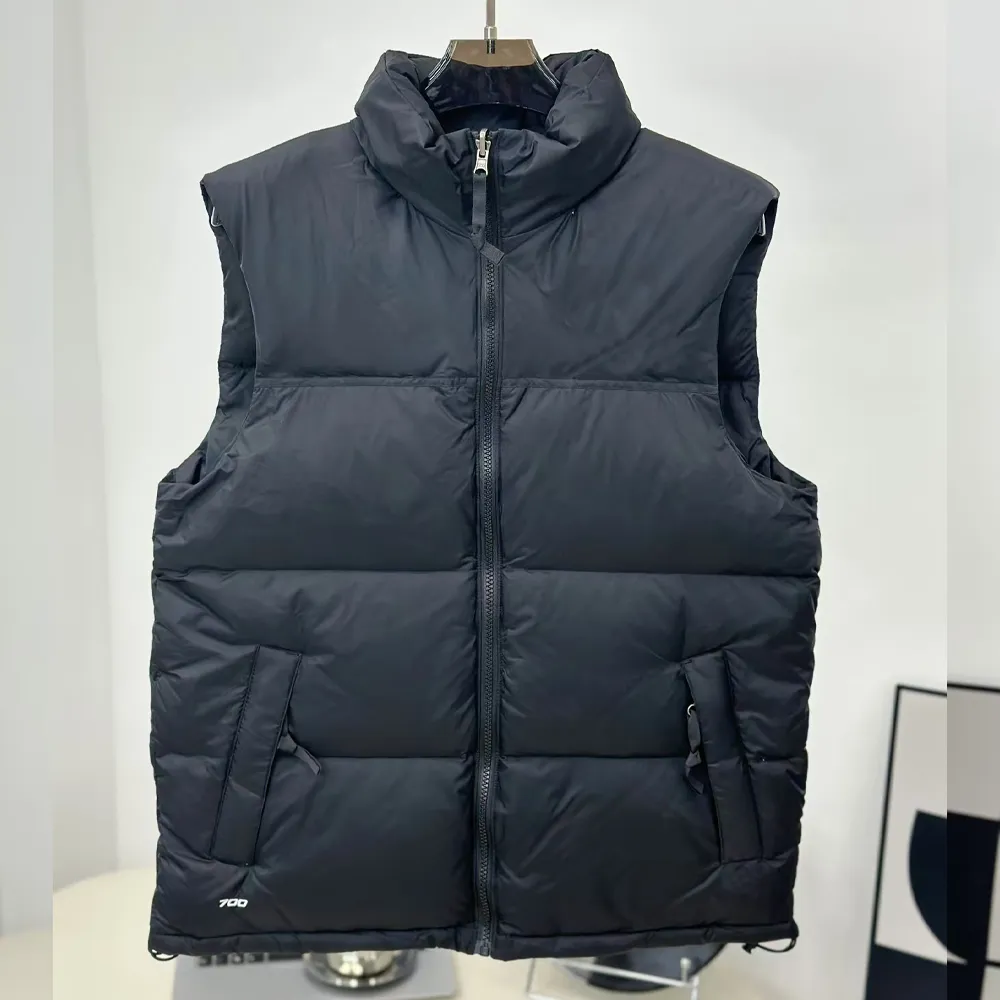 Herren Designer Puffer Grafiken Herren Designer Weste Weste Federmaterial lockerer Modetrend Paar Mantel Gilet_voghion.com