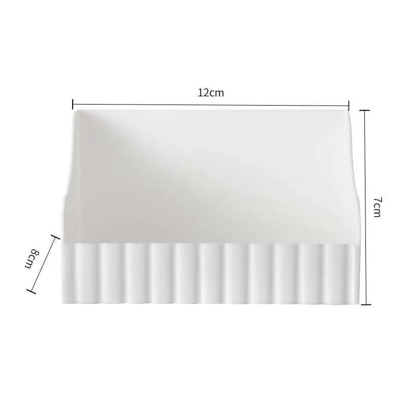 Japanese Style Wall Mounted Mirror Cabinet Slanted Box, With Sloping Storage Pasted Under The Partition To Expand Space,_voghion.com