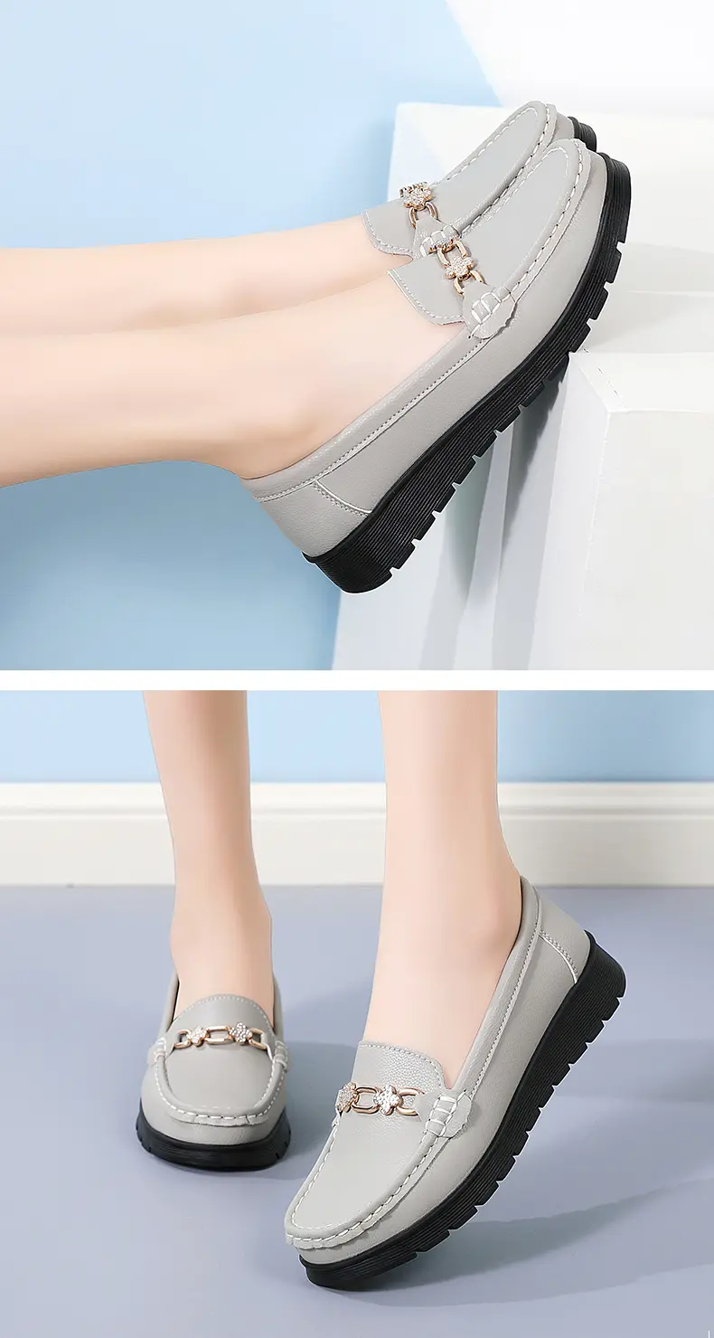 Scarpe casual donna comode con suola morbida antiscivolo basse_voghion.com