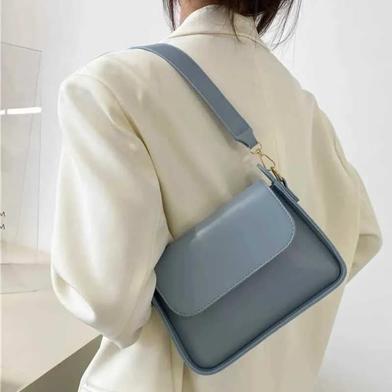Custodia a libro Fi alla moda Shoder adatta per biancheria intima in pelle Wenpu, borsa da bracciolo e portafoglio tinta unita da ragazza_voghion.com