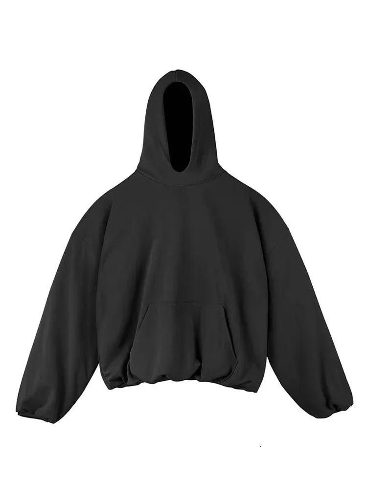 Herren Einfarbig Doppellagig Übergroßer Reißverschluss Baumwolle Retro Hochwertiger Hoodie Frühling/Sommer Casual Streetwear R250219_voghion.com