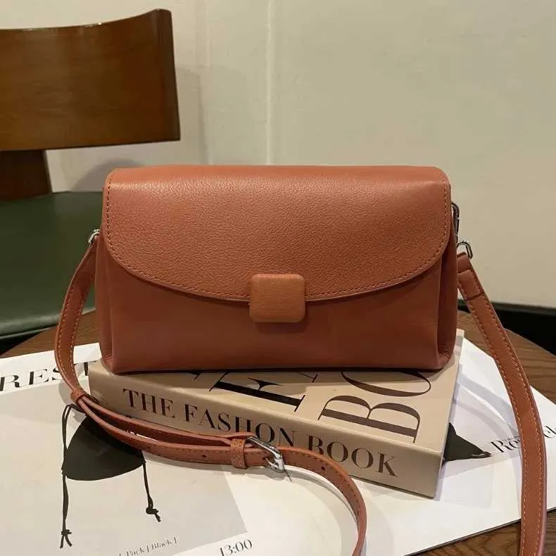Damen Umhängetasche Aus Echtem Leder Kleine Handtasche Schulter_voghion.com