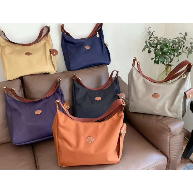 Borsa a tracolla in nylon grande capacità borsa a mano pieghevole borsa da donna,_voghion.com