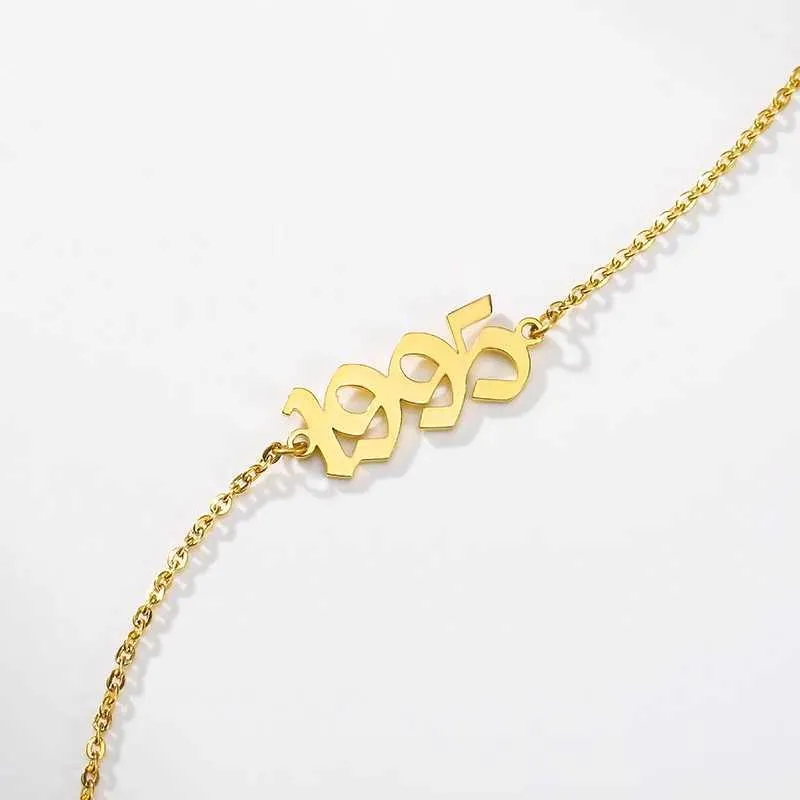 Charm Armbånd Tilpassede År Fodlænker Til Rustfrit Stål Navn Ankler Benkæde Armbånd Fodsmykker Kvinder Sommerfest_voghion.com