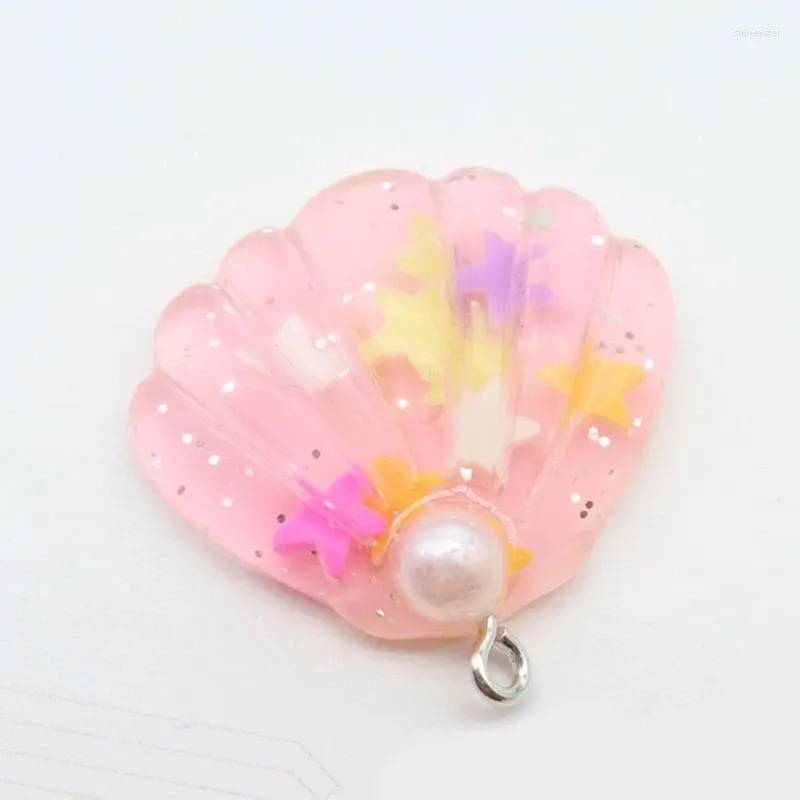 Pendant Necklaces Elegant Resin Woman Necklace Choker Simple Neck Chain With Shell Jewelry For Women_voghion.com