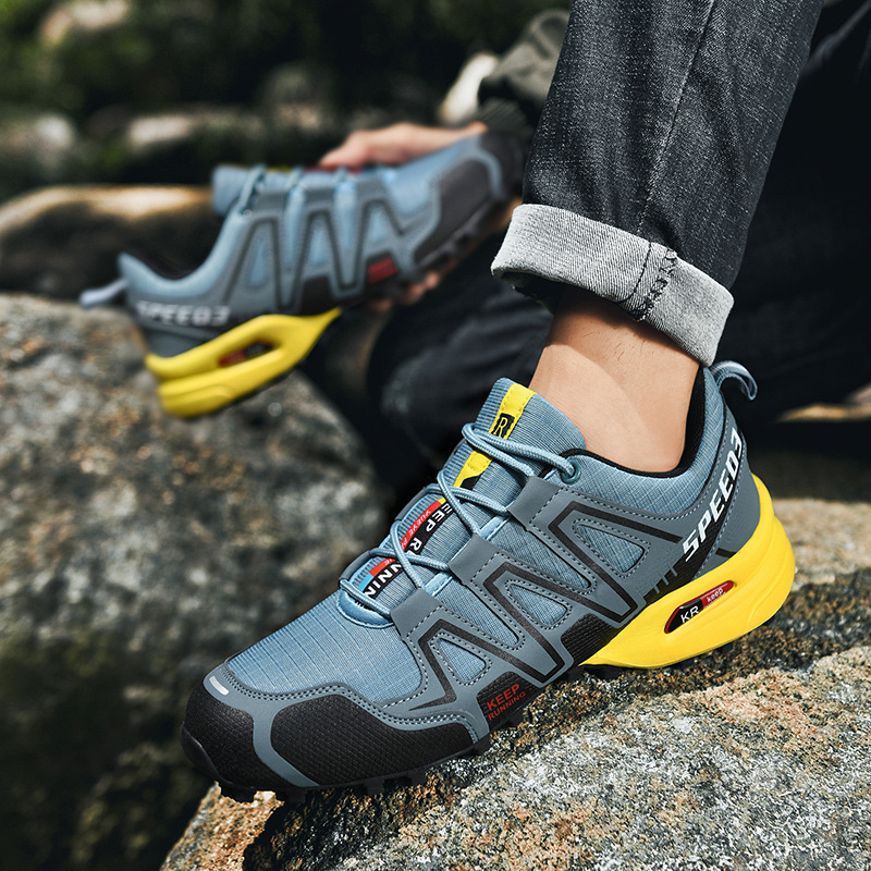 Cross-border outdoor hiking shoes Solomon cycling shoes jogging shoes men and women couple low-top foreign trade wholesale off-road_voghion.com