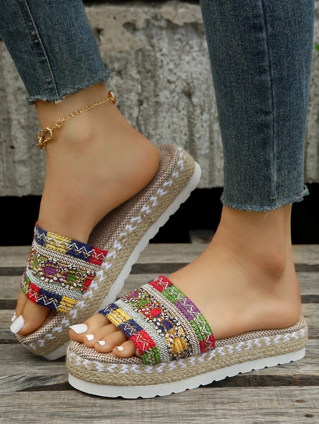 Summer New Women's High-heeled Fashion Sandals