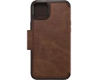 Custodia protettiva Strada Folio per iPhone 15 Pro Espresso_voghion.com